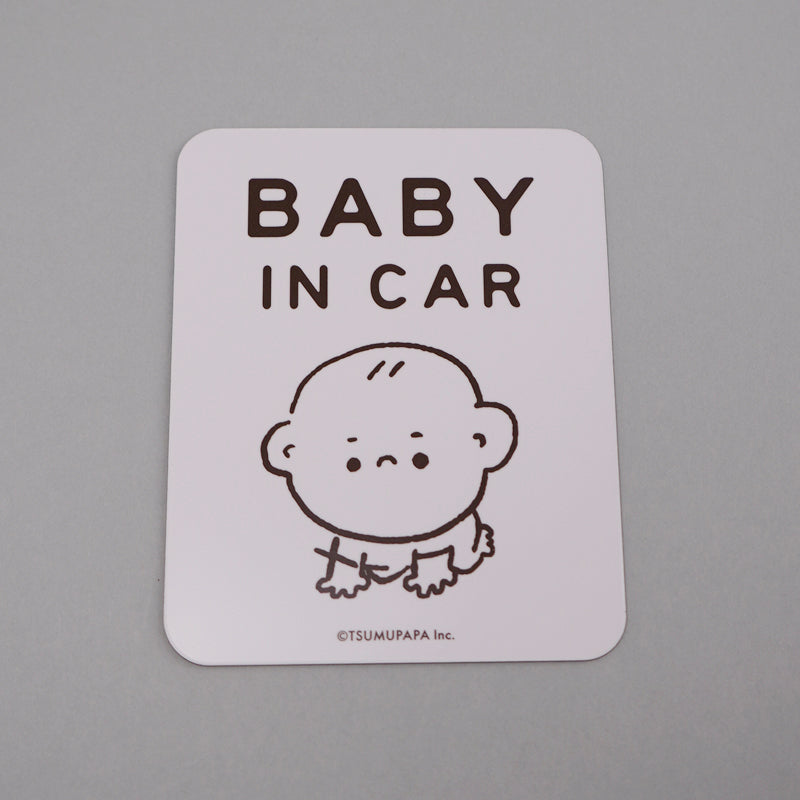 baby in 鬱陶しい car マグネットステッカー ベイビーベビーインカーディズニー